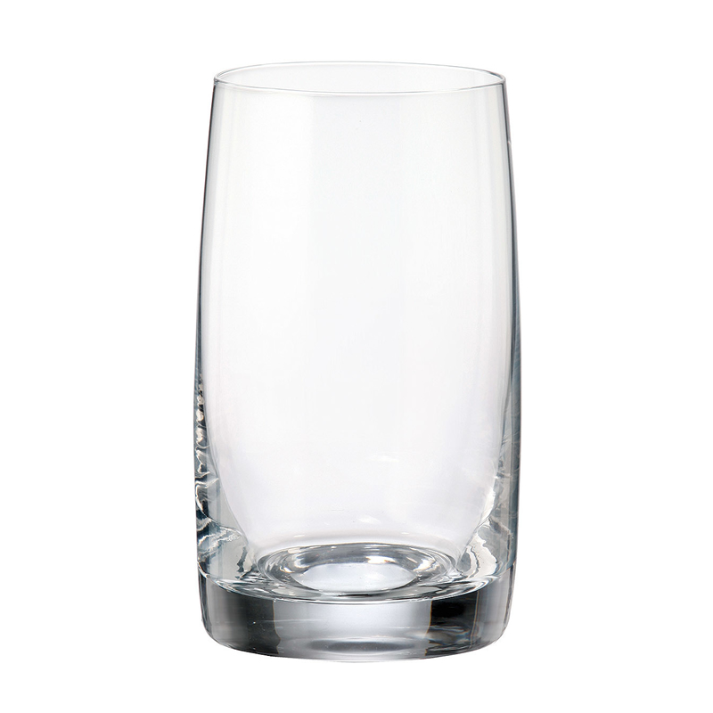 Cargado montículo Maletín Set X 6 - Vaso Ideal Agua 250 ml Royal Crystal de Bohemia
